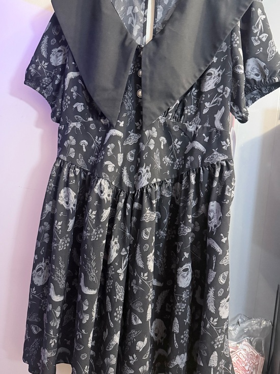 torrid Dresses & Skirts - torrid Nightfall Black Skull-Print Dress